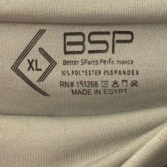 BSP Womens High-Waisted Athletic Shorts Sz XL Light Green shorts. NWT - Picture 12 of 12